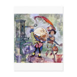 Humpty Dumpty Gets Loud In Wonderland postcards