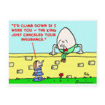 humpty dumpty insurance postcards