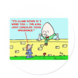 humpty dumpty insurance stickers