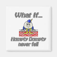 humpty dumpty never fell refrigerator magnets