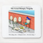 Humpty Dumpty Police Investigation Funny Gifts Mousemat