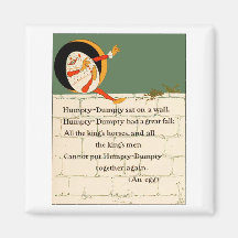 Humpty Dumpty Rhyme Fridge Magnets