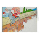 Humpty Dumpty sat on a wall cards