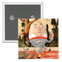 Humpty Dumpty Sat On a Wall in Wonderland Pin