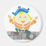 Humpty Dumpty sat on a wall... Kühlschrankmagnete