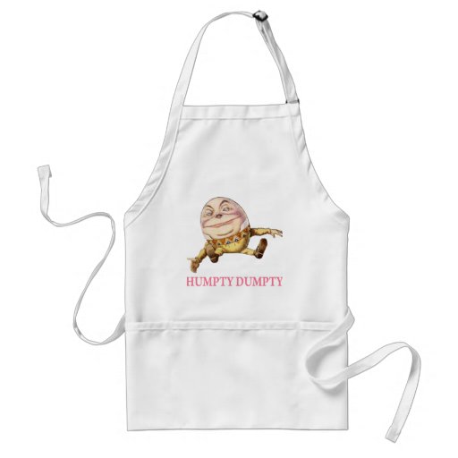 HUMPTY DUMPTY SAT ON A WALL - NURSERY RHYME APRON