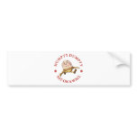 HUMPTY DUMPTY SAT ON A WALL - NURSERY RHYME bumper stickers