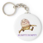 HUMPTY DUMPTY SAT ON A WALL - NURSERY RHYME keychains