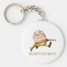 HUMPTY DUMPTY SAT ON A WALL - NURSERY RHYME KEY CHAINS