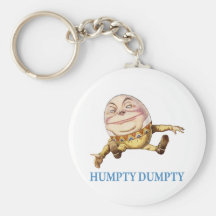 HUMPTY DUMPTY SAT ON A WALL - NURSERY RHYME KEYCHAINS