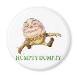 HUMPTY DUMPTY SAT ON A WALL - NURSERY RHYME magnets