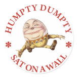HUMPTY DUMPTY SAT ON A WALL stickers