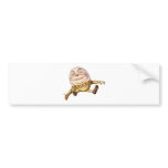 Humpty Dumpty Sat on Wall bumper stickers