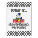 humpty dumpty was pushed cards