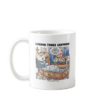 Humpty Dumptys Funeral Funny Cartoon Gifts & Tees mugs