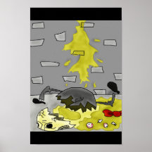 Humpty Dumpty's Tragic Death Posters