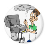 Humrous Grill Gifts magnets