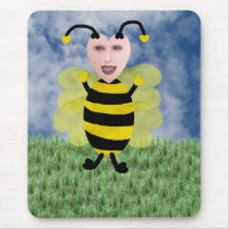 Hun E. Bee Mouse Pad