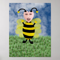 Hun E. Bee Print