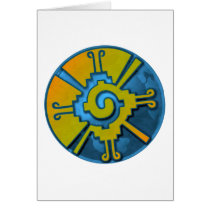 Hunab Ku Earth Greeting Card