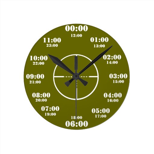 Hundredth Hours Clock Zazzle