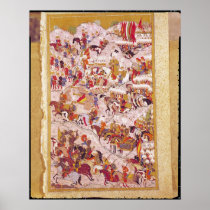 Hunername' manuscript: Suleyman Print