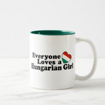 Hungarian Girl Coffee Mug