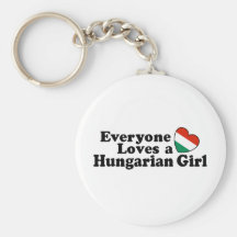Hungarian Girl Keychains