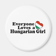 Hungarian Girl Magnet
