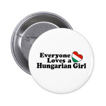 Hungarian Girl Pin