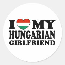 Hungarian Girlfriend Sticker