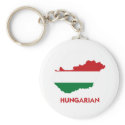 HUNGARIAN MAP keychains