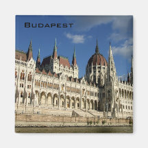Hungarian Parliament Fridge Magnet