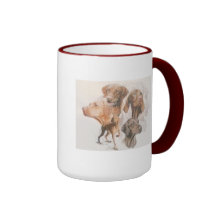 Hungarian Vizsla Mugs
