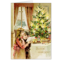 Hungarian Xmas 1902 Greeting Card