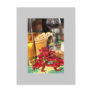 Hungaricum, white and red whine, cheese post card