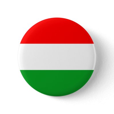 Hungary Pinback Button by greenbuttons