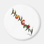 Hungary Chilli Peppers Magnet