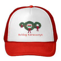 Hungary Christmas 2 Mesh Hats