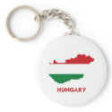 HUNGARY MAP keychains