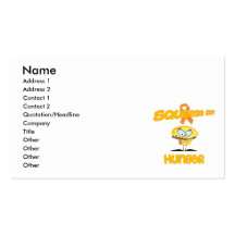 Hunger Business Card Template
