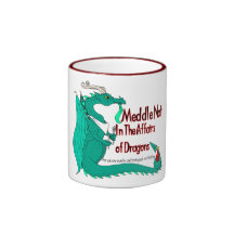 Hungry Dragon Coffee Mugs