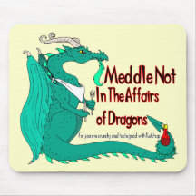 Hungry Dragon Mousemats