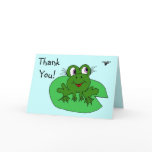 Hungry Frog Gal Card