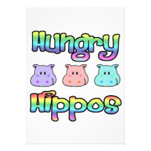 hungry  hippos invites