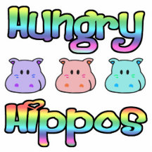hungry  hippos photo cut outs