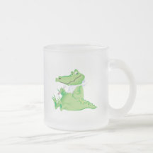 hungry hungry alligator mug