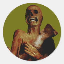 Hungry Hungry Zombie Sticker