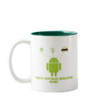 Hungry Software Developer Inside (Android) Mugs