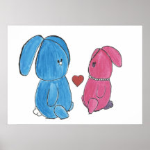 Hunny Bunnys Print